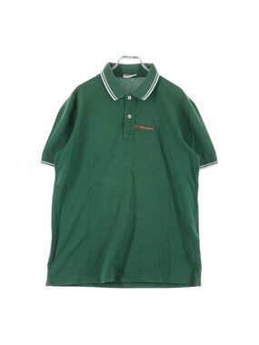 Prada Sport Polo Shirt Short Sleeve Green